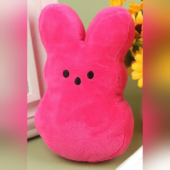 🌼 Set of 6 New in Pkg - Peeps Easter Bunny Plush Stuffed Animal Toys - Picture 4 of 7
